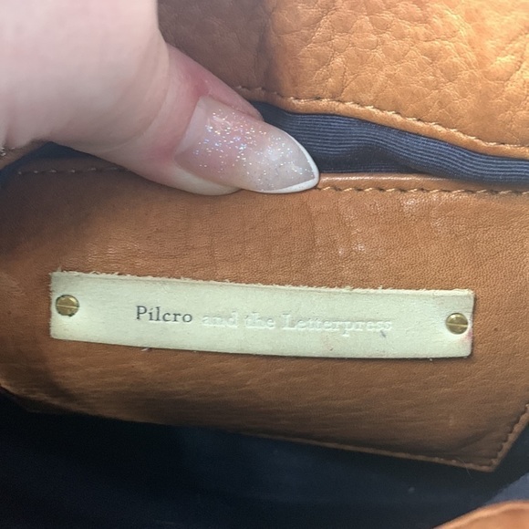 Anthropologie Pilcro and the Letterpress small leather shoulder bag - Picture 8 of 8